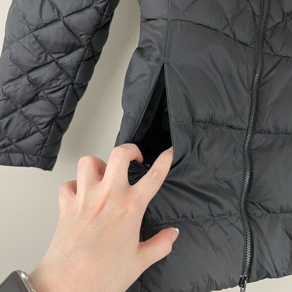 The North Face Black Tyndall Down Full Zip Puffer Coat Size Small - Picture 5 of 8